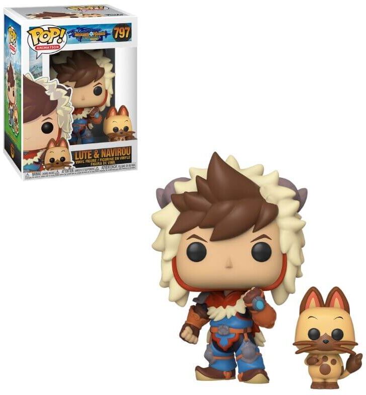 Pop! Vinyl Figurine Pop! Lute Avec Navirou - Monster Hunter Pop! Vinyl Figurine Pop! Lute Avec Navirou - Monster Hunter