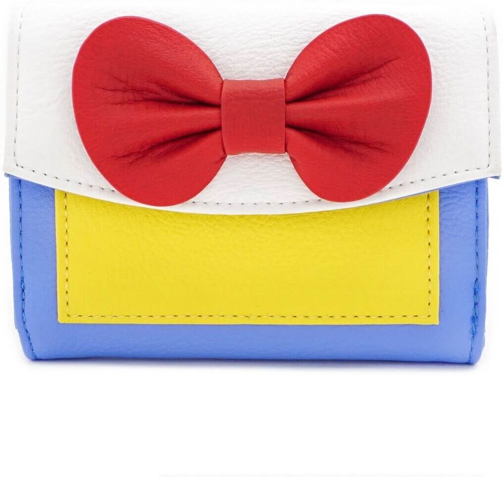 Loungefly Disney Portefeuille Blanche Neige en Satin et Faux Cuir Loungefly Disney Portefeuille Blanche Neige en Satin et Faux Cuir