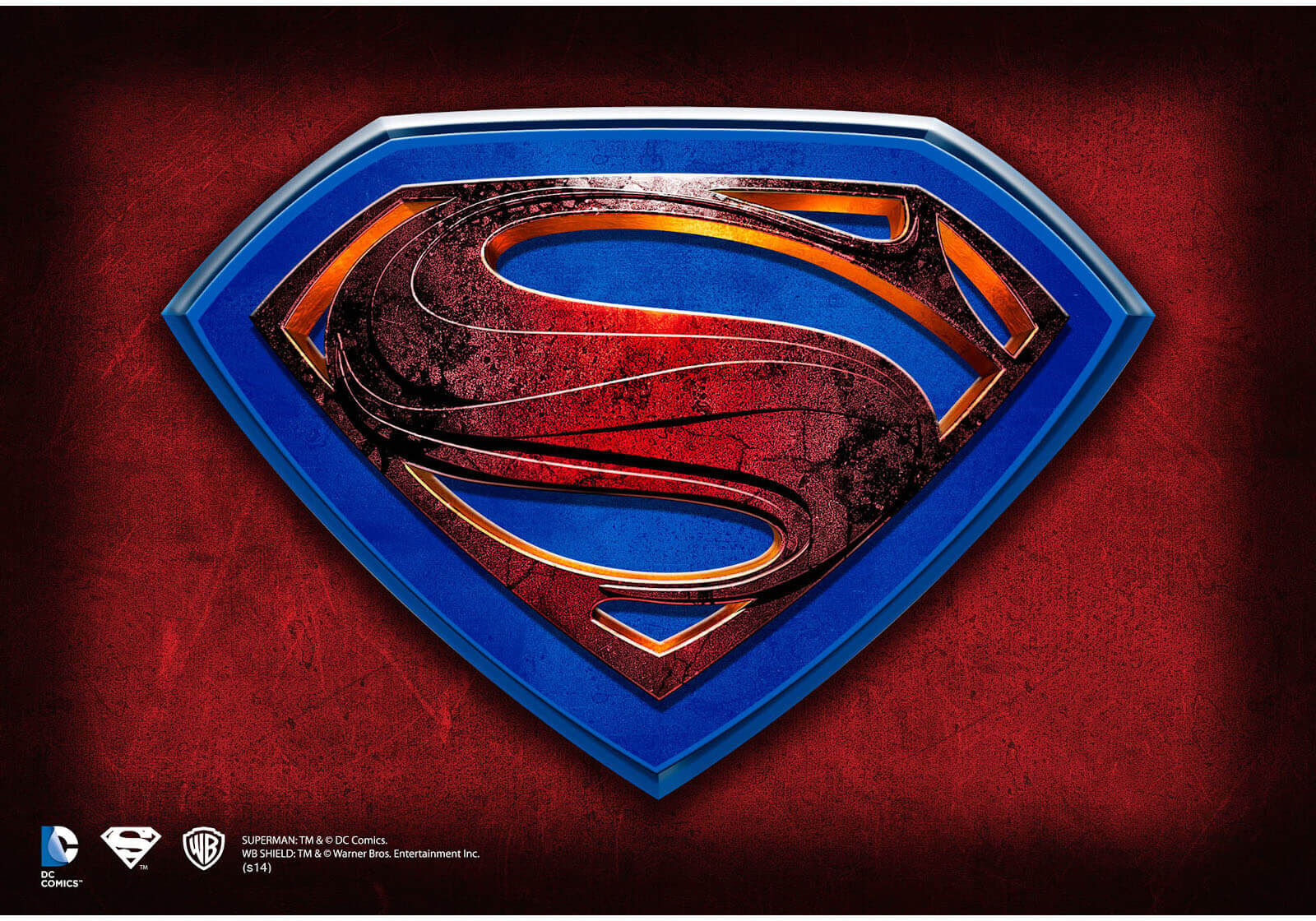 The Noble Collection DC Comics Superman Man of Steel Wall Plaque The Noble Collection DC Comics Superman Man of Steel Wall Plaque