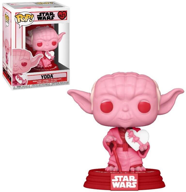 Pop! Vinyl Star Wars Valentines Yoda with Heart Funko Pop! Vinyl Pop! Vinyl Star Wars Valentines Yoda with Heart Funko Pop! Vinyl