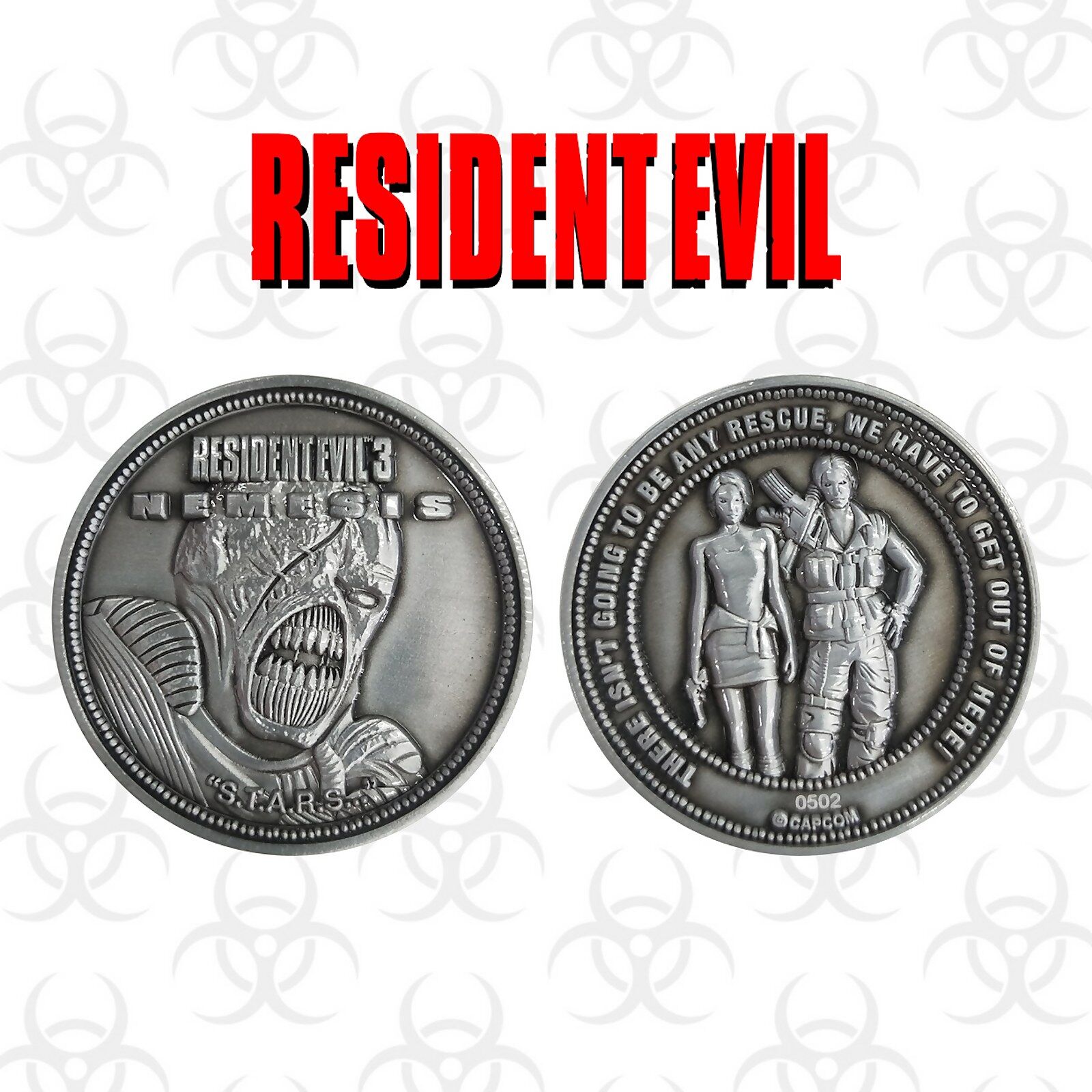 Resident Evil 3 Limited Edition Coin Resident Evil 3 Limited Edition Coin