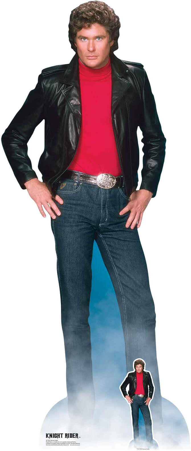 Star Cutouts Knight Rider Michael Knight (David Hasselhoff) Oversized Cardboard Cut Out Star Cutouts Knight Rider Michael Knight (David Hasselhoff) Oversized Cardboard Cut Out