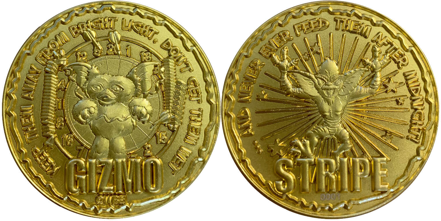 Gremlins Gold Exclusive Coin - Zavvi Exclusive Gremlins Gold Exclusive Coin - Zavvi Exclusive