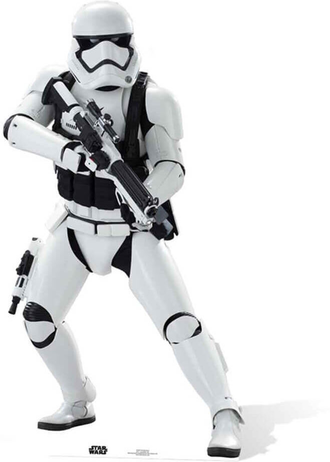 Star Cutouts Silhouette en Carton Stormtrooper - Star Wars : Le Réveil de la Force Star Cutouts Silhouette en Carton Stormtrooper - Star Wars : Le Réveil de la Force