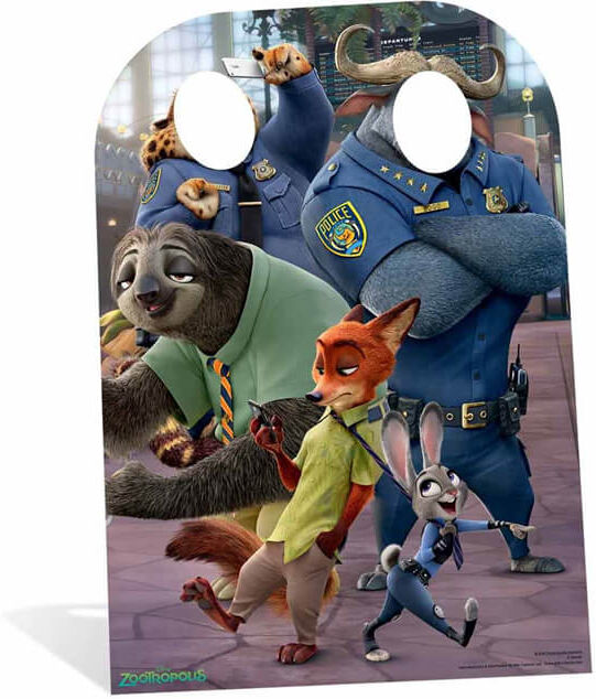Star Cutouts Passe-Tête en Carton Zootopie Star Cutouts Passe-Tête en Carton Zootopie