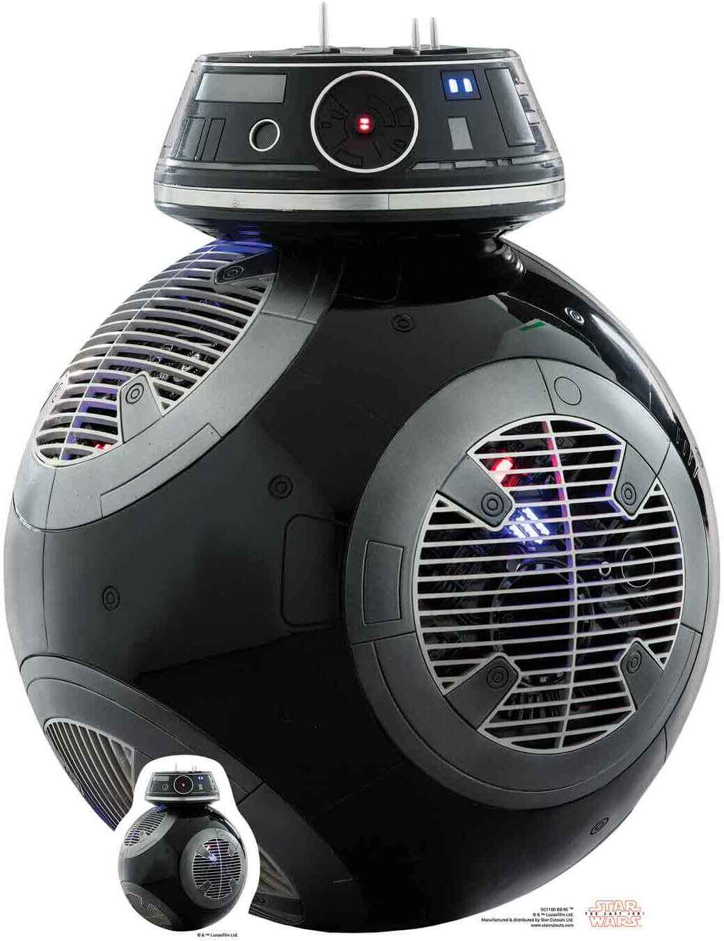 Star Cutouts Silhouette Découpée en Carton - BB-9E - Star Wars : Les Derniers Jedi Star Cutouts Silhouette Découpée en Carton - BB-9E - Star Wars : Les Derniers Jedi