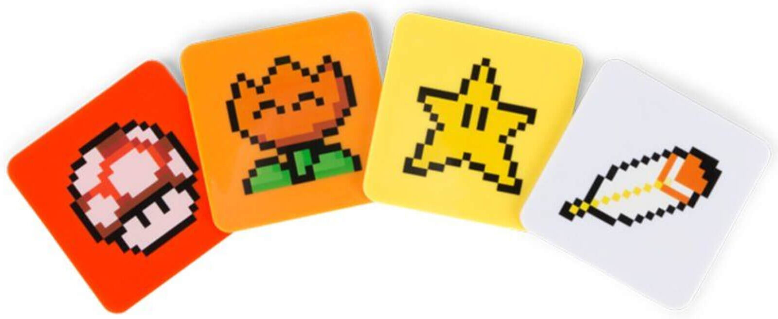 Nintendo Super Mario Power Up Coasters Nintendo Super Mario Power Up Coasters