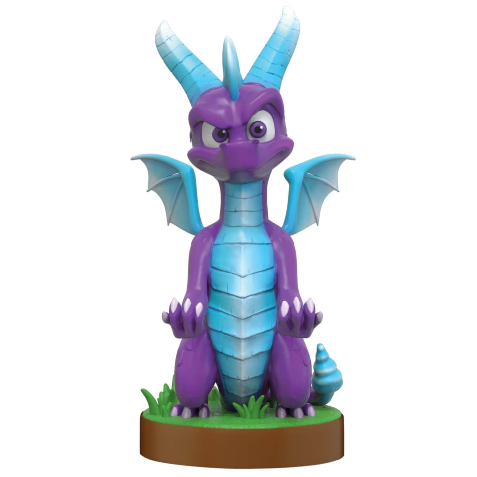 Cable Guys Figurine Support Chargeur Manette et Smartphone Spyro Ice 20 cm Cable Guys Figurine Support Chargeur Manette et Smartphone Spyro Ice 20 cm