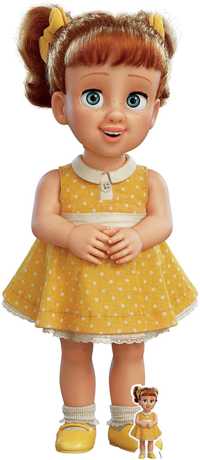 Star Cutouts Toy Story 4 Gabby Gabby Doll Yellow Dress Cut Out Star Cutouts Toy Story 4 Gabby Gabby Doll Yellow Dress Cut Out