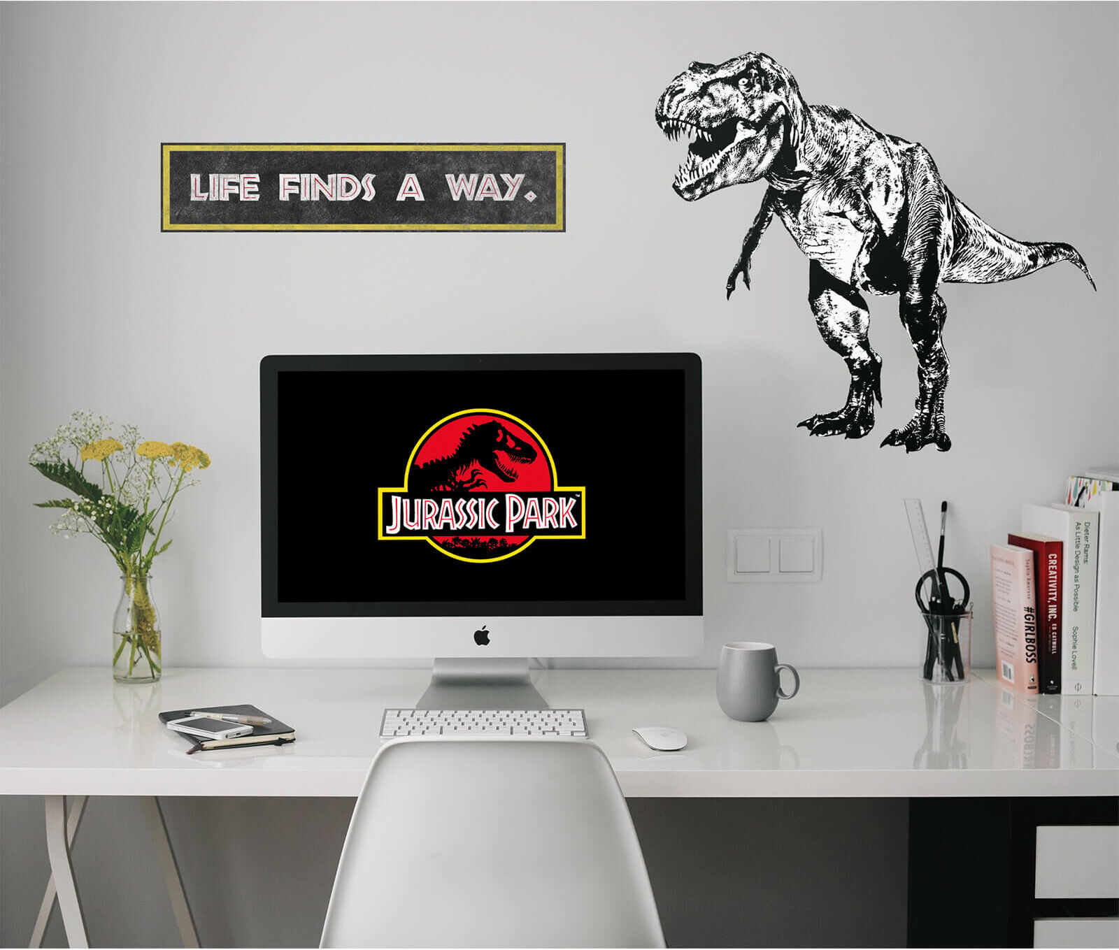 Fanattik Jurassic Park Wall Decals Fanattik Jurassic Park Wall Decals