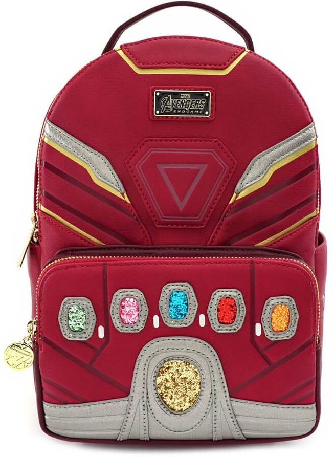 Loungefly Marvel Mini Sac à Dos Avengers: Endgame Iron Man Loungefly Marvel Mini Sac à Dos Avengers: Endgame Iron Man