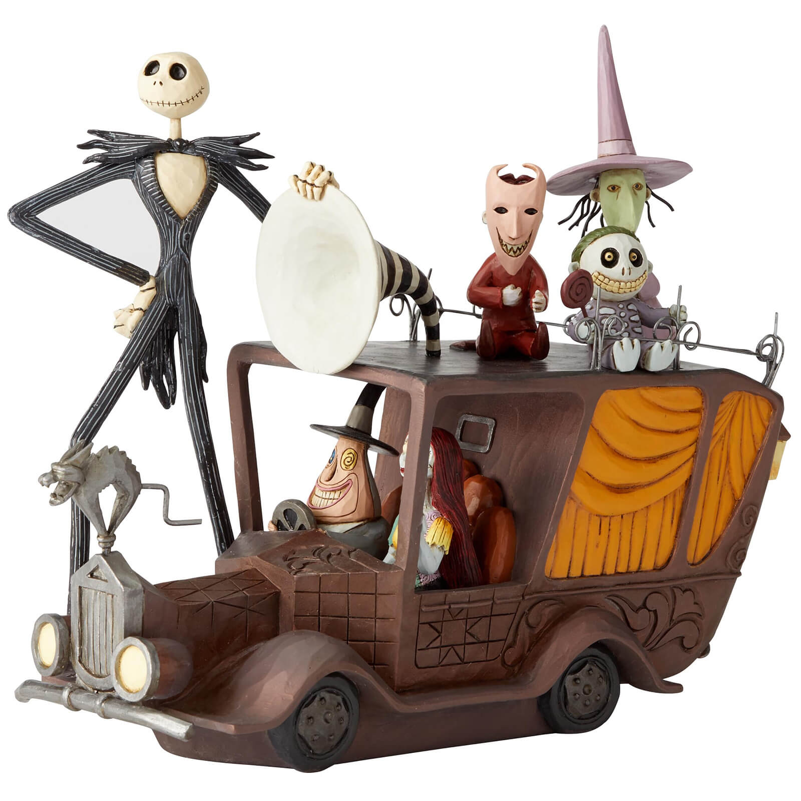 Enesco Figurine Voiture du maire (17 cm), L’Étrange Noël de monsieur Jack, Enesco – Disney Showcase Collection