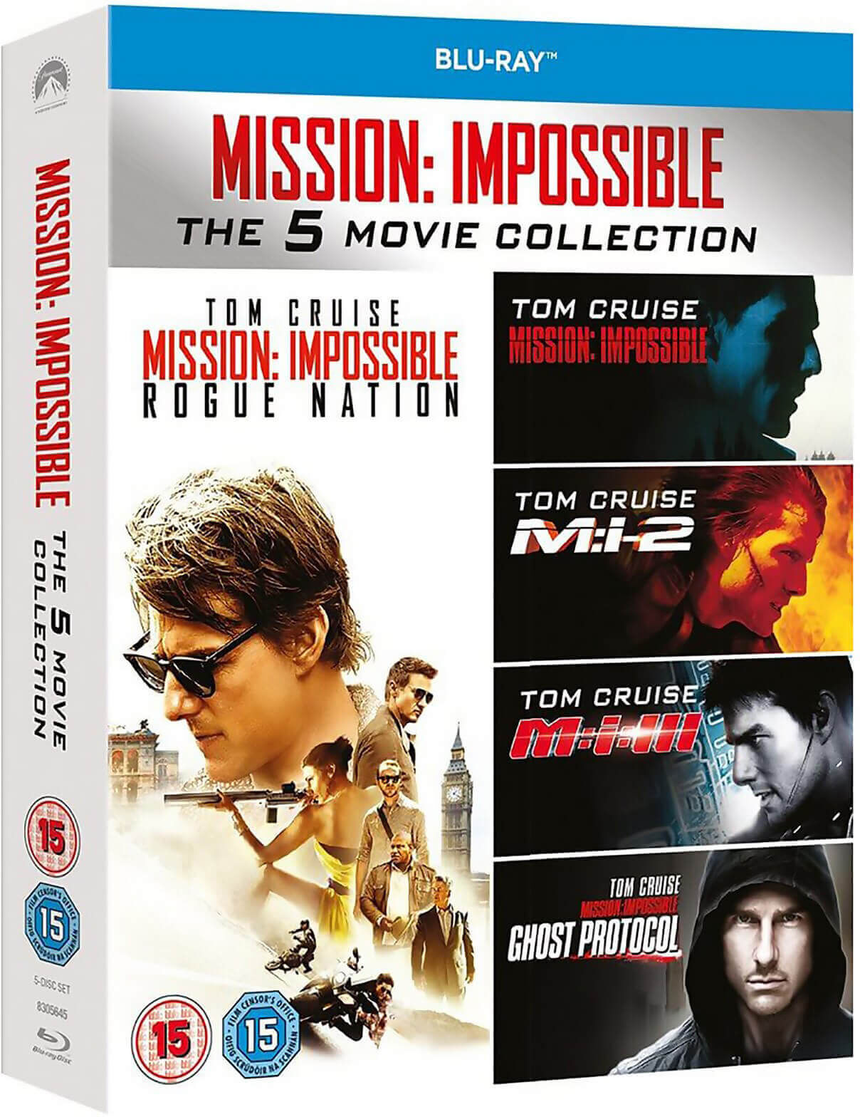 Universal Pictures Mission Impossible - 1-5 Boxset Universal Pictures Mission Impossible - 1-5 Boxset