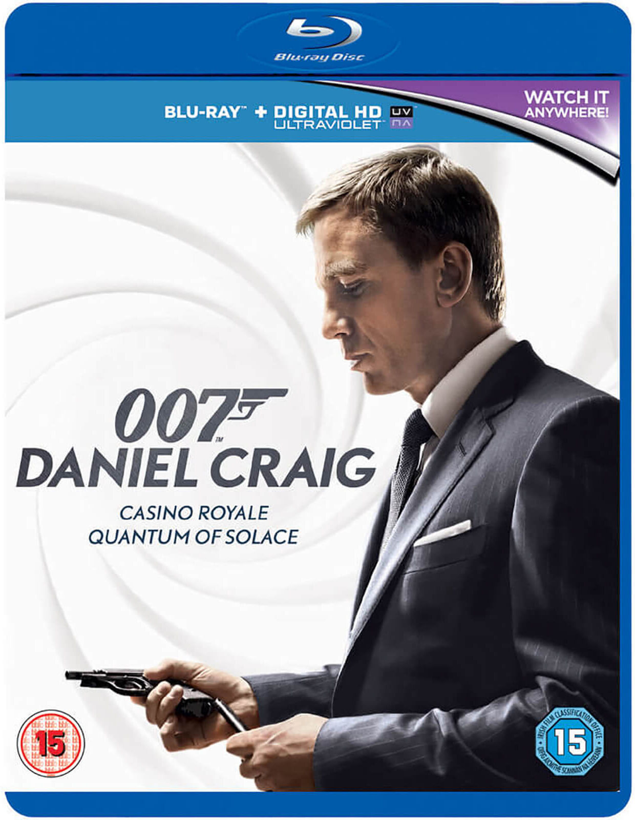 Daniel Craig 007 Double Pack - Casino Royale / Quantum of Solace (+UV) Daniel Craig 007 Double Pack - Casino Royale / Quantum of Solace (+UV)