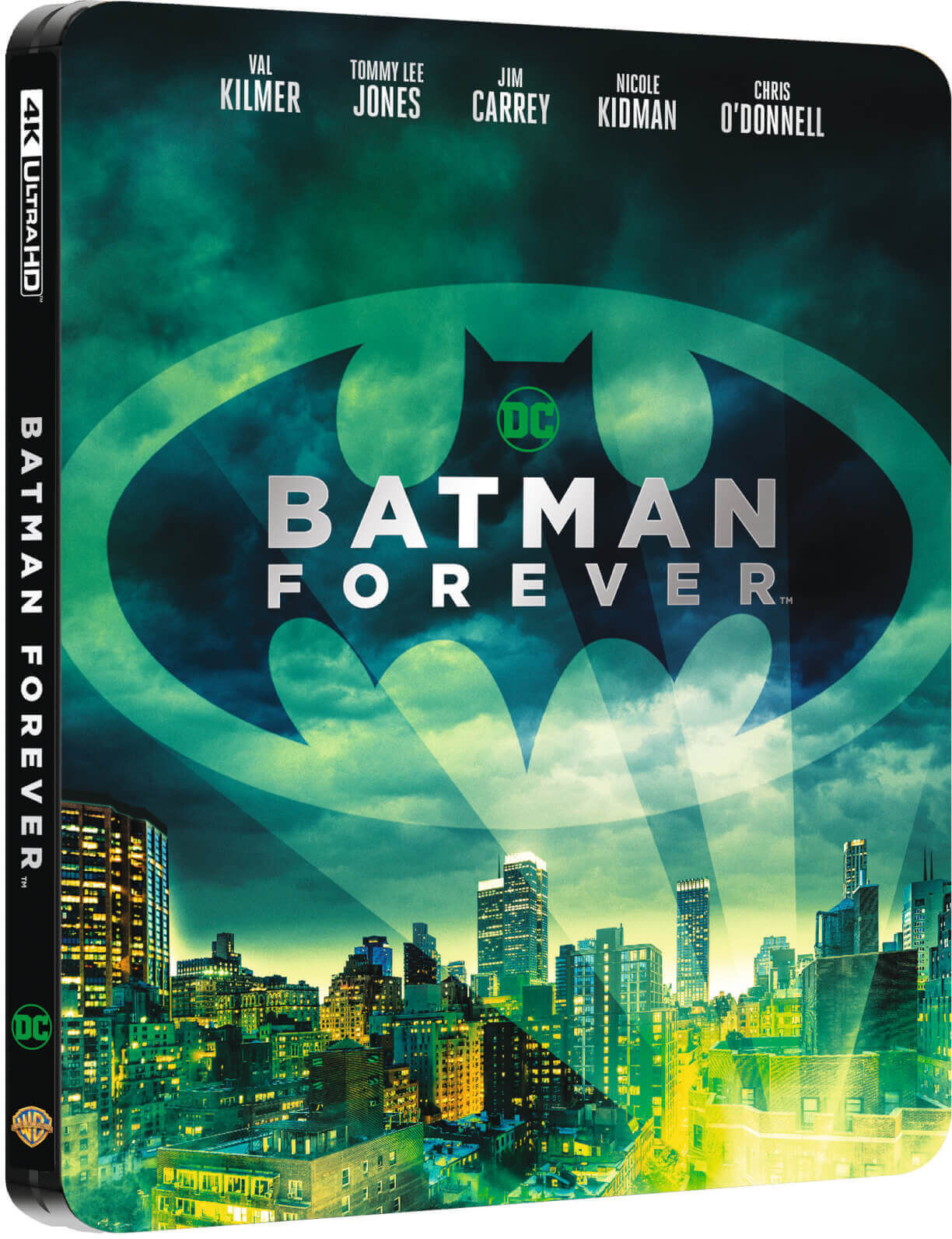 Warner Bros. Exclusivité Zavvi - Steelbook Batman Forever - 4K Ultra HD (Blu-ray 2D Inclus) Warner Bros. Exclusivité Zavvi - Steelbook Batman Forever - 4K Ultra HD (Blu-ray 2D Inclus)