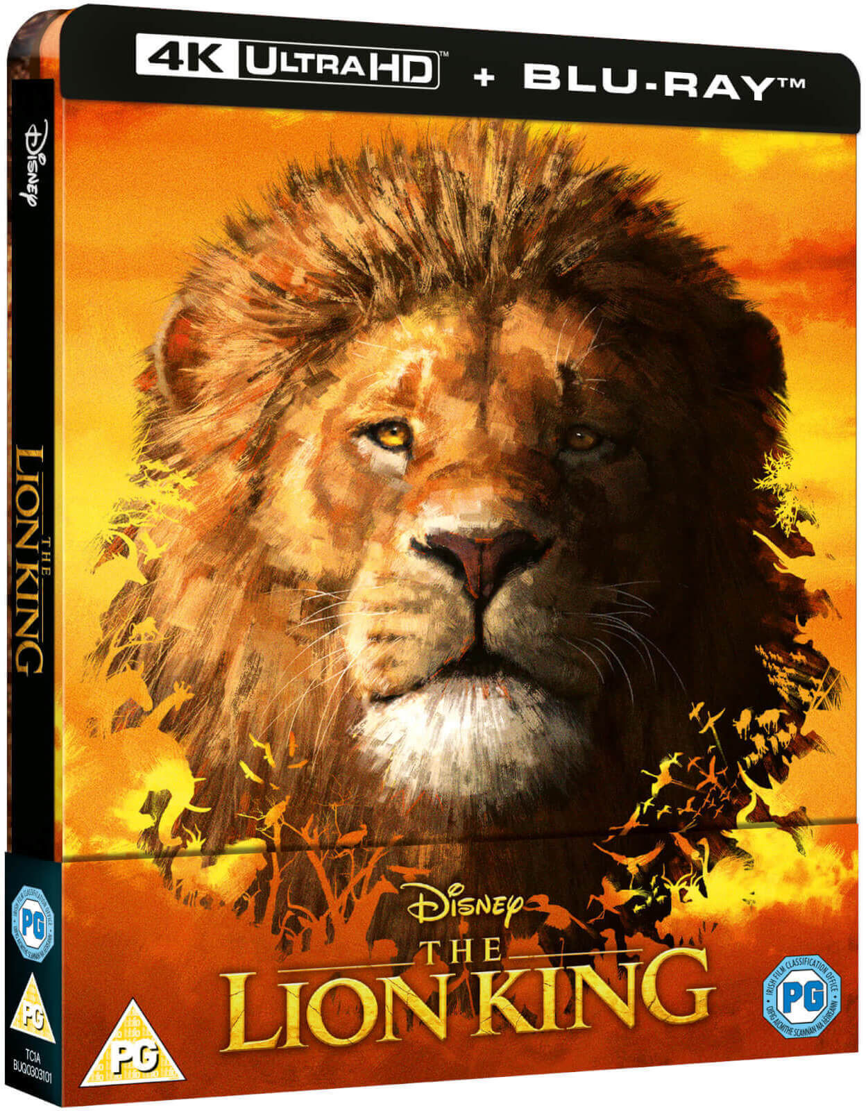 Disney Exclusivité Zavvi : Steelbook Le Roi Lion (Live) - 4K Ultra HD (Blu-Ray Inclus) Disney Exclusivité Zavvi : Steelbook Le Roi Lion (Live) - 4K Ultra HD (Blu-Ray Inclus)