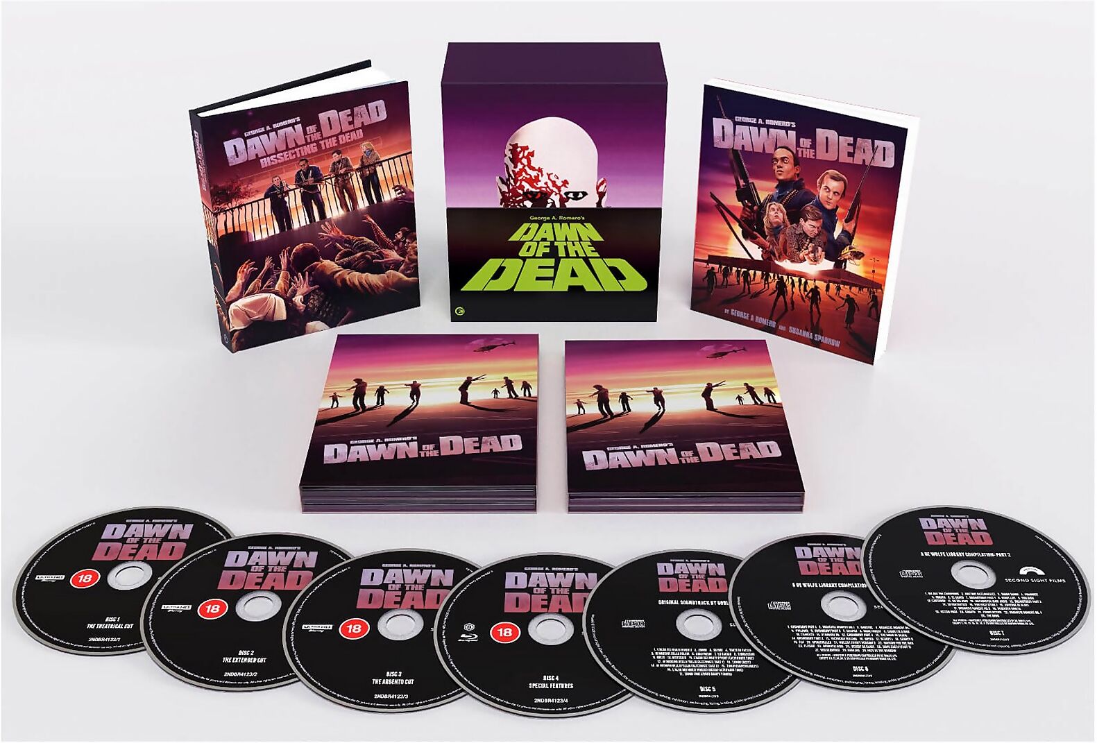 Second Sight Coffret Zombie (Dawn of the Dead) Blu-ray - Édition Limitée Second Sight Coffret Zombie (Dawn of the Dead) Blu-ray - Édition Limitée