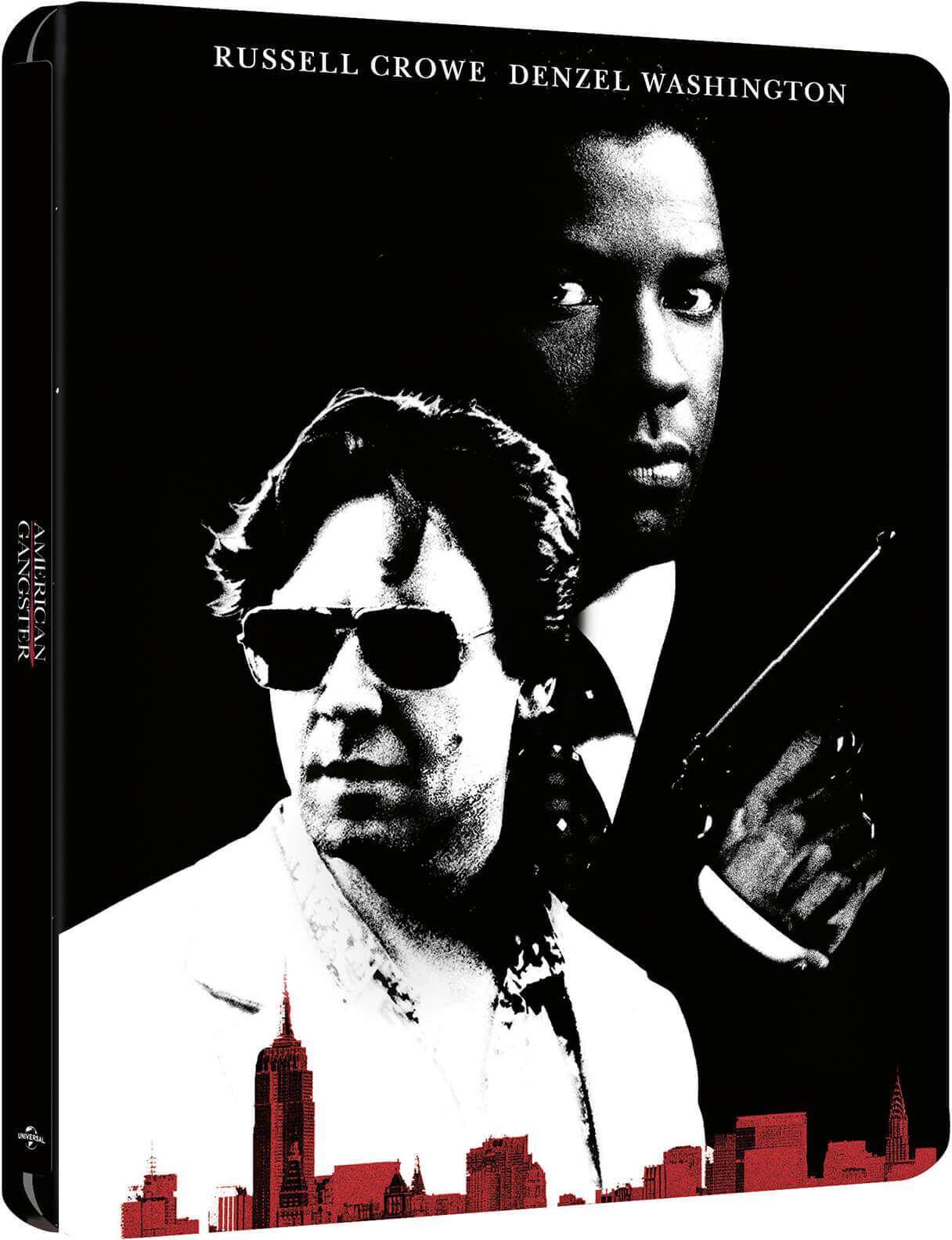 Universal Pictures American Gangster - Steelbook 4K Ultra HD (Blu-ray 2D Inclus) - Exclusivité Zavvi Universal Pictures American Gangster - Steelbook 4K Ultra HD (Blu-ray 2D Inclus) - Exclusivité Zavvi