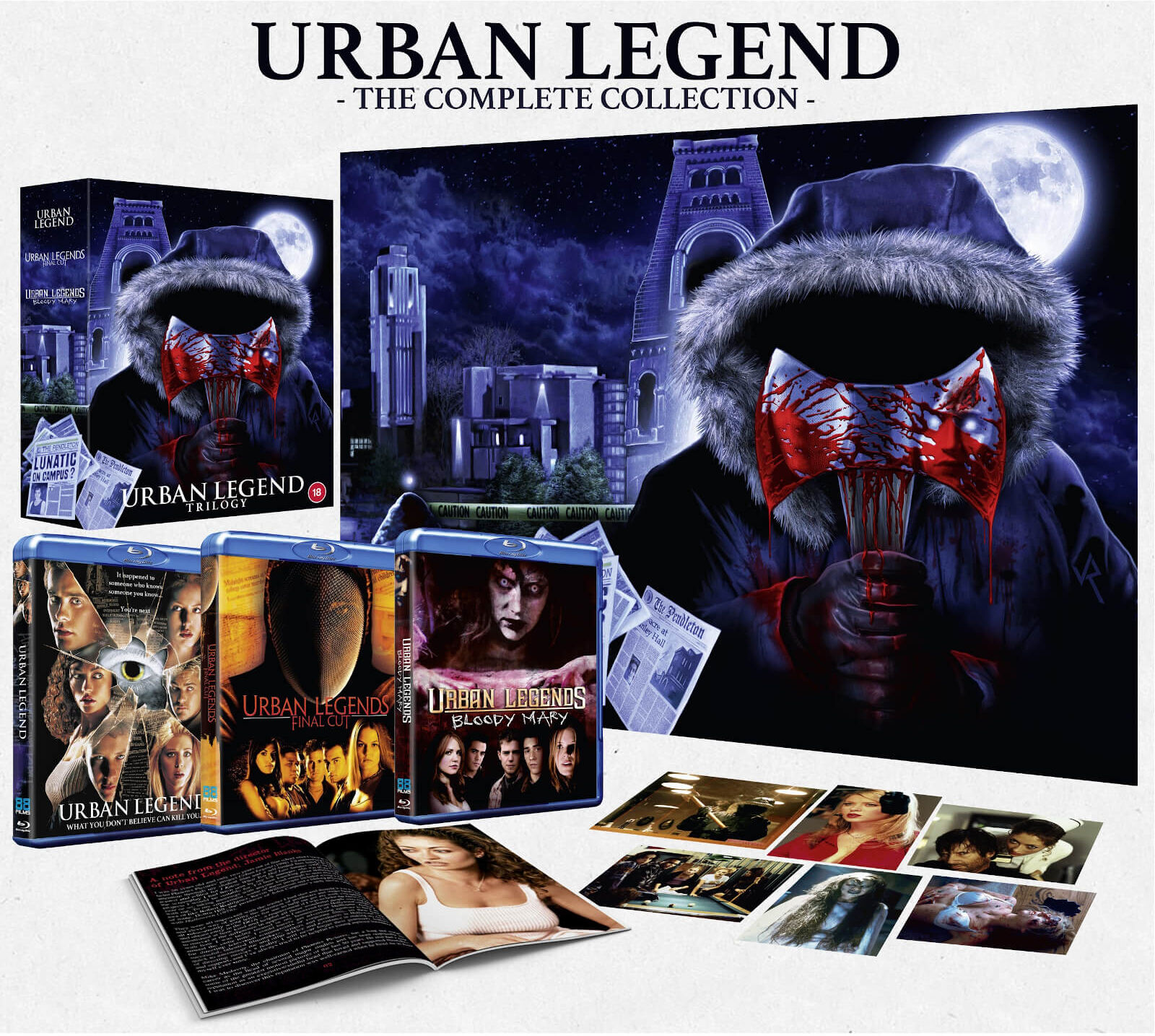 88 Films Urban Legend Trilogy - Deluxe Limited Edition 88 Films Urban Legend Trilogy - Deluxe Limited Edition
