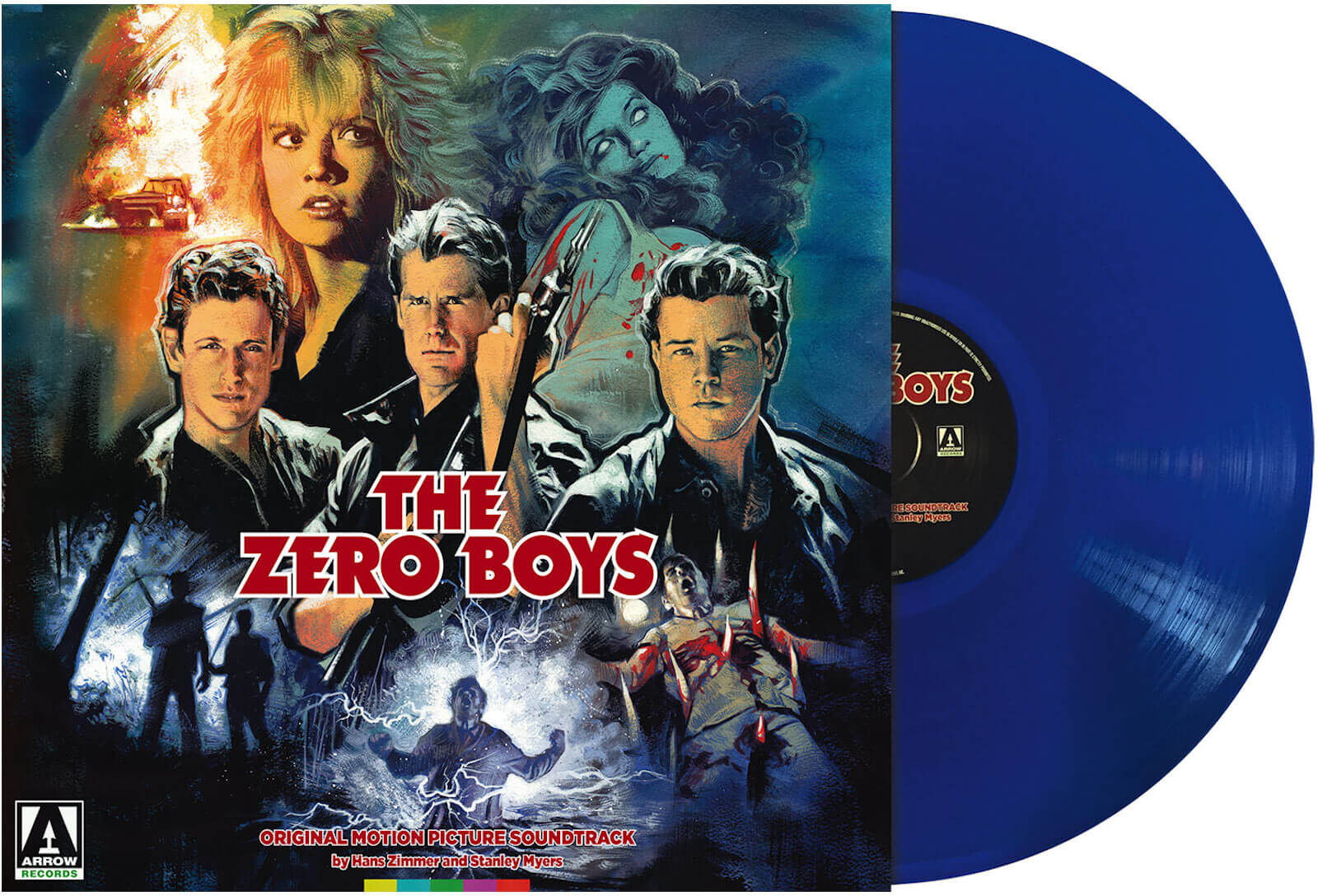 Arrow Records BO Vinyle The Zero Boys Édition Limitée Exclusive pour Zavvi - Bande Originale