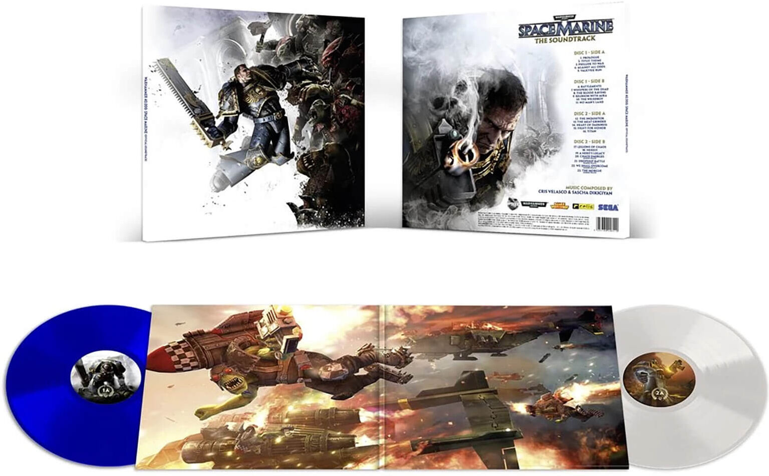 Laced Records - Warhammer : Space Marine (Bande Originale) LP Laced Records - Warhammer : Space Marine (Bande Originale) LP