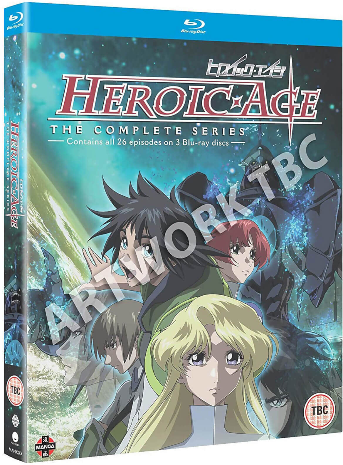 Manga Entertainment Heroic Age: The Complete Series Manga Entertainment Heroic Age: The Complete Series
