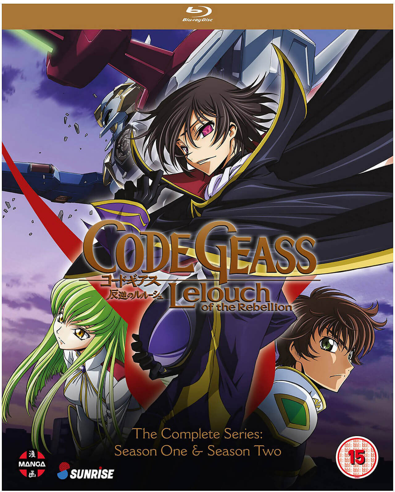 Manga Entertainment Code Geass: Lelouch of the Rebellion: Complete Series Collection Manga Entertainment Code Geass: Lelouch of the Rebellion: Complete Series Collection