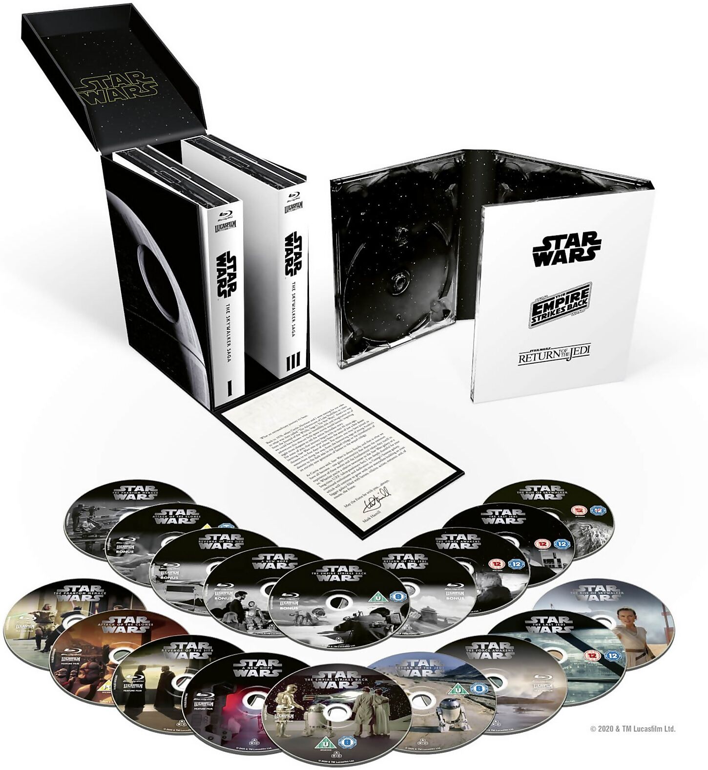 Disney Coffret Star Wars: La Saga Skywalker - Blu-Ray Disney Coffret Star Wars: La Saga Skywalker - Blu-Ray