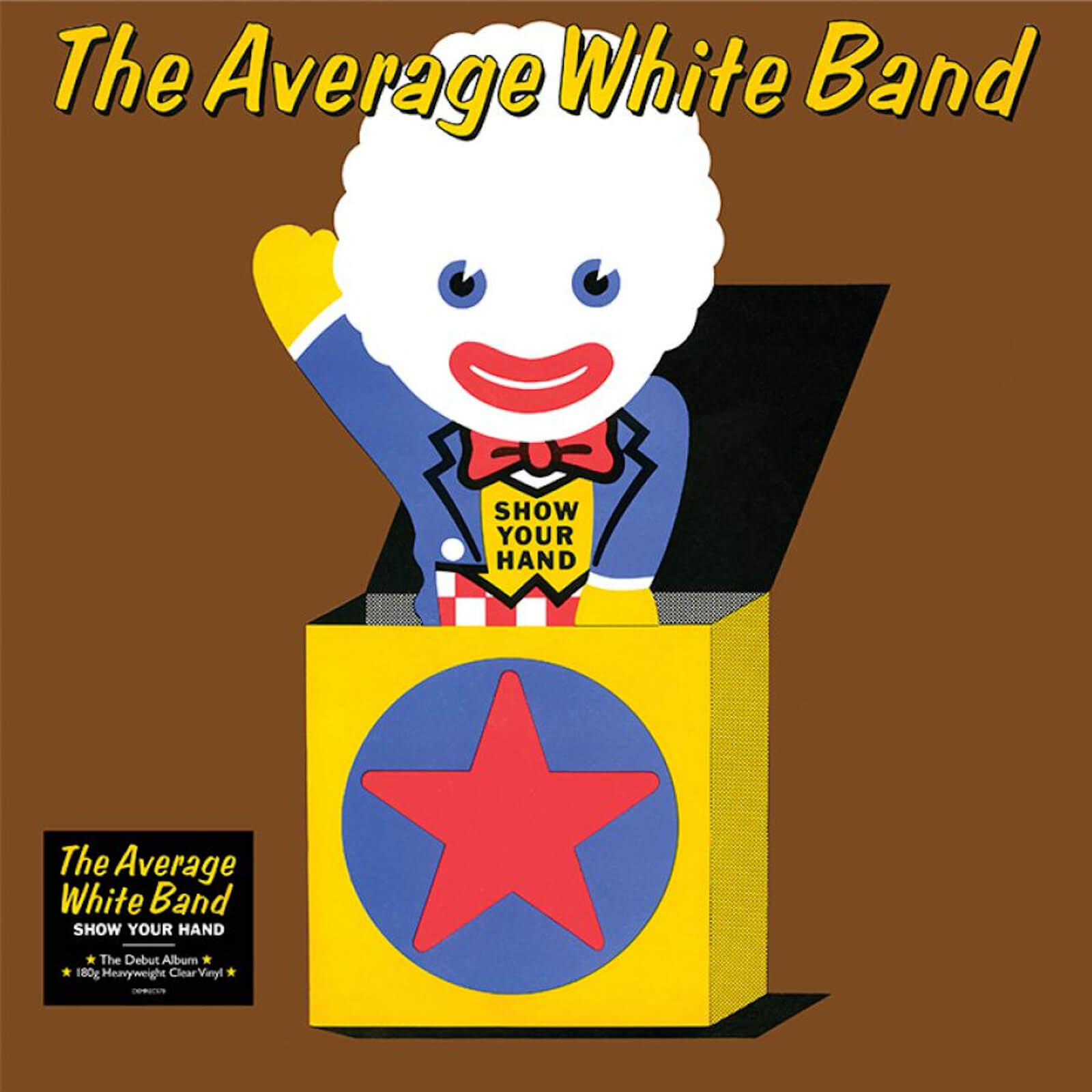 Demon Records Average White Band - Show Your Hand Clear LP Demon Records Average White Band - Show Your Hand Clear LP
