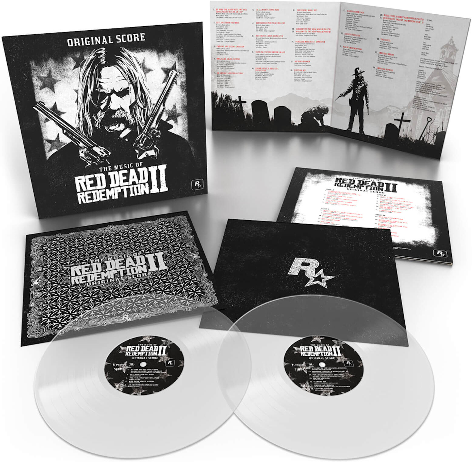 Invada - The Music of Red Dead Redemption 2 (Bande Originale) 2x Clear LP Invada - The Music of Red Dead Redemption 2 (Bande Originale) 2x Clear LP