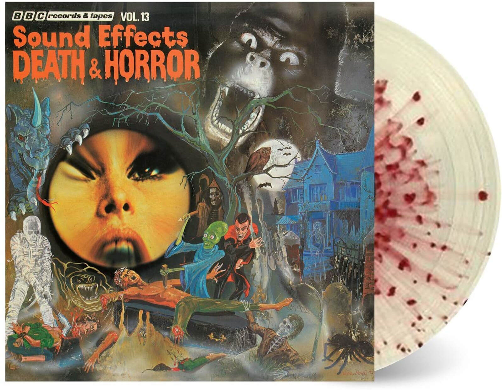 Demon Records BBC Sound Effects Vol 13 - Death And Horror LP Demon Records BBC Sound Effects Vol 13 - Death And Horror LP