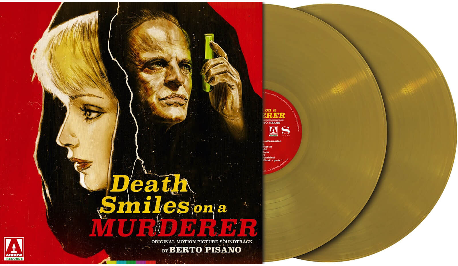 Arrow Records Death Smiles On A Murderer (Gold Vinyl)