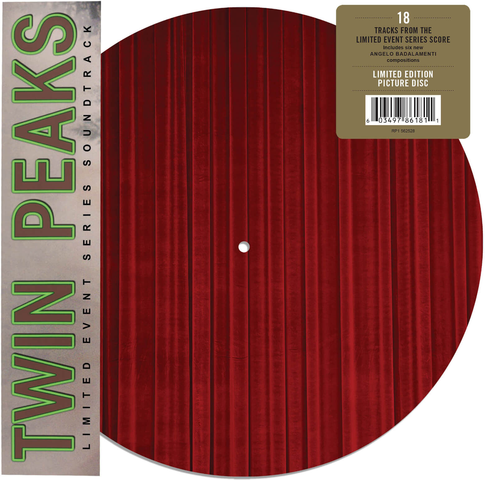 Warner Music Group Twin Peaks (Limited Event Series) Picture Disc Warner Music Group Twin Peaks (Limited Event Series) Picture Disc