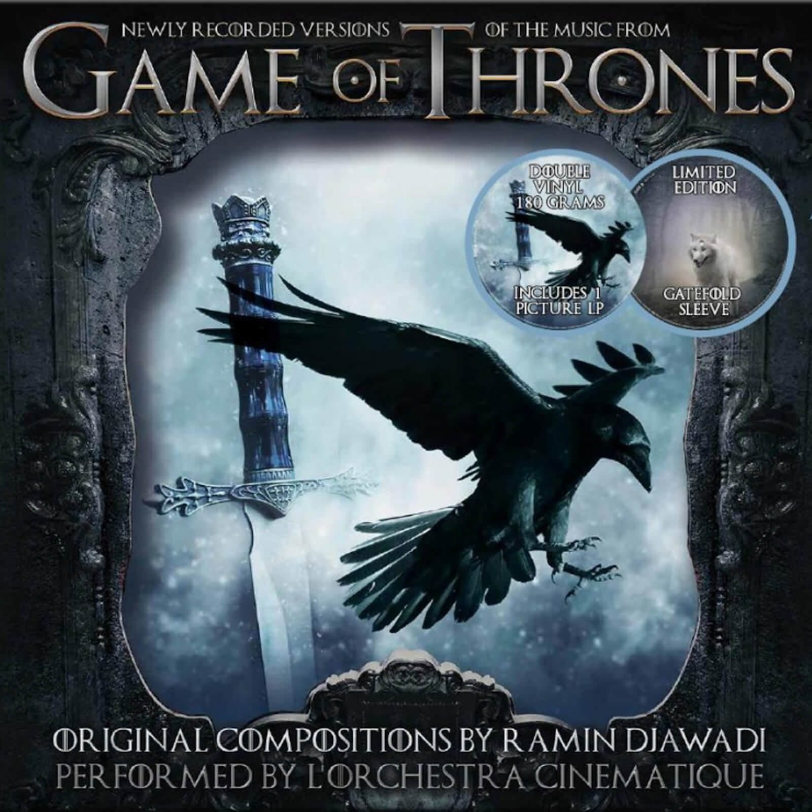 Musicbank Game Of Thrones - Music From The TV Series Volume 2 Double Picture Disc LP