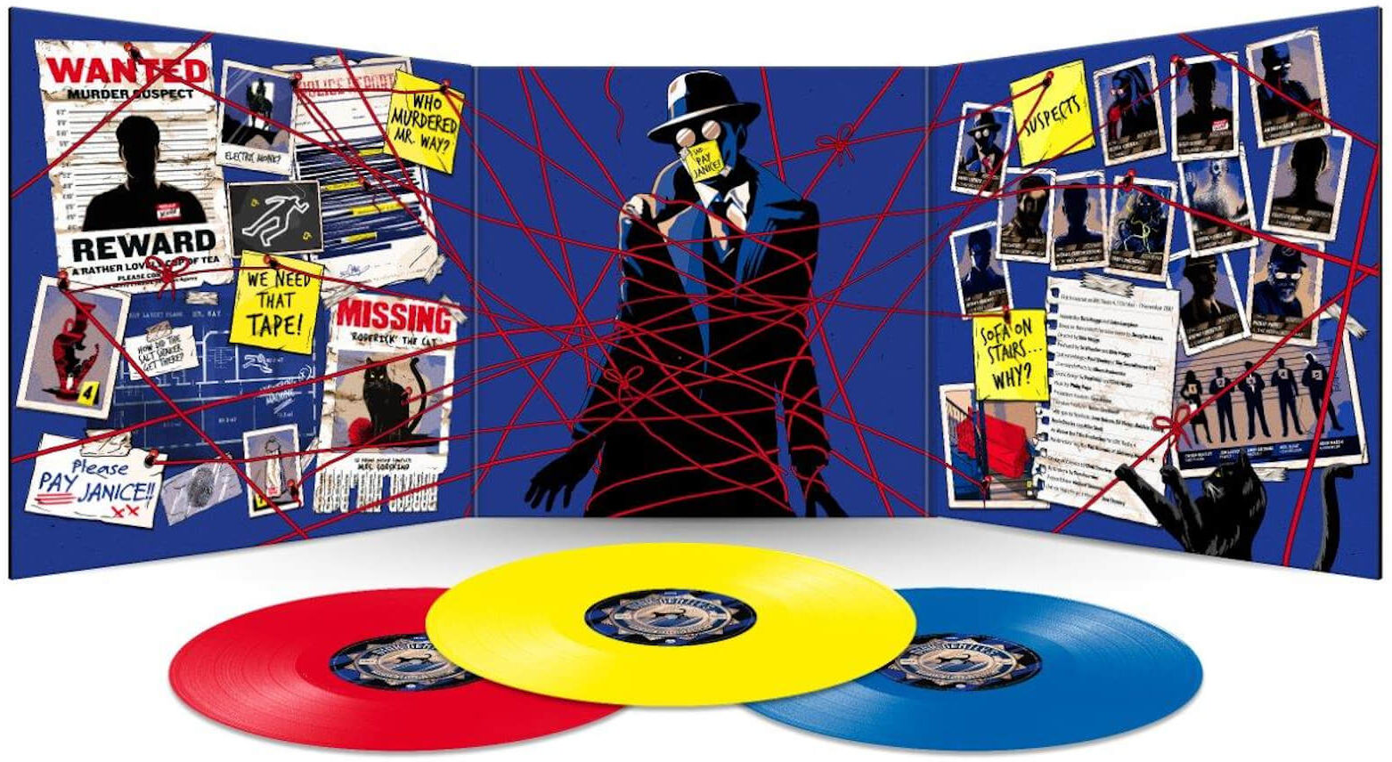 Demon Records Dirk Gently’s Holistic Detective Agency (140g Hollistic Red, Yellow and Blue Vinyl) Demon Records Dirk Gently’s Holistic Detective Agency (140g Hollistic Red, Yellow and Blue Vinyl)