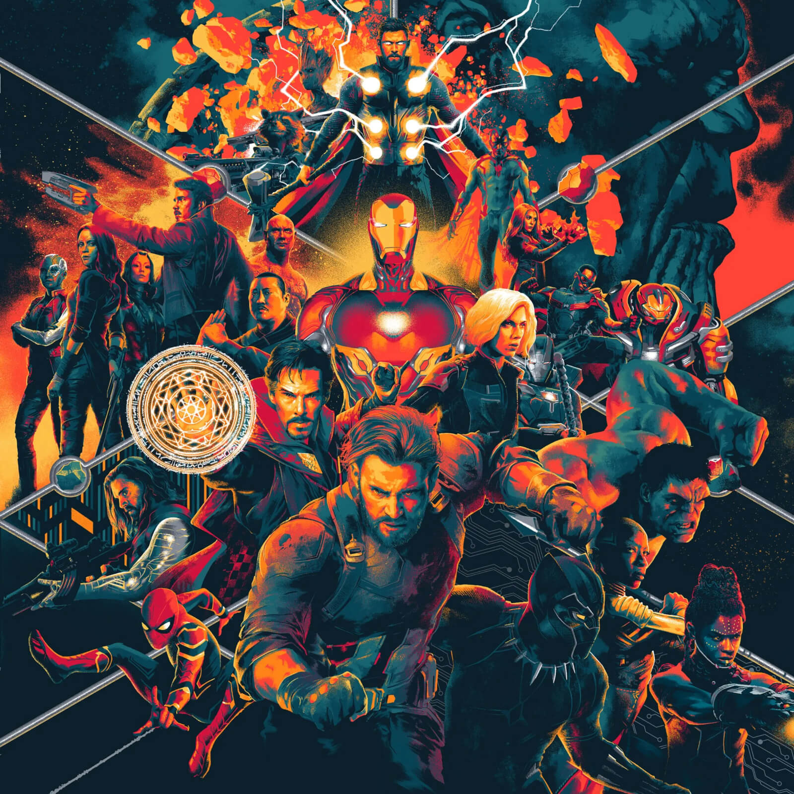 Mondo Avengers : Infinity War (Bande-son originale du film) 3 Colour LP Mondo Avengers : Infinity War (Bande-son originale du film) 3 Colour LP