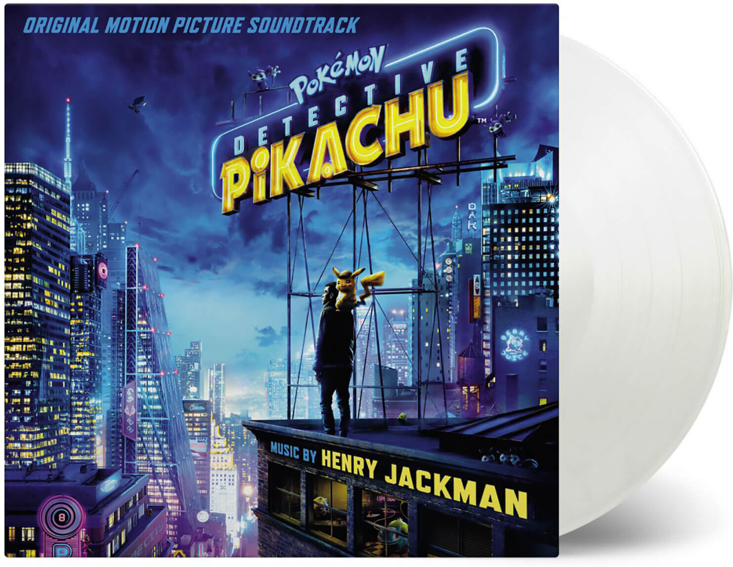 Music On Vinyl Detective Pikachu 2x Colour LP Music On Vinyl Detective Pikachu 2x Colour LP