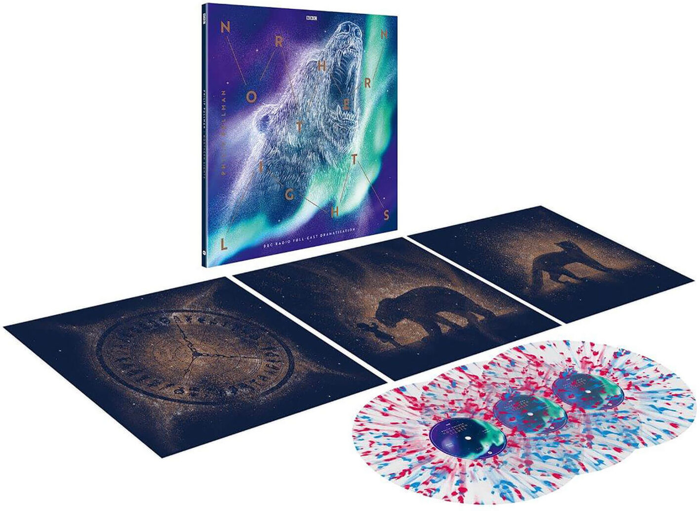 Demon Records His Dark Materials - Northern Lights (180g Daemonic Dustburst Splatter Vinyl) 3LP Demon Records His Dark Materials - Northern Lights (180g Daemonic Dustburst Splatter Vinyl) 3LP