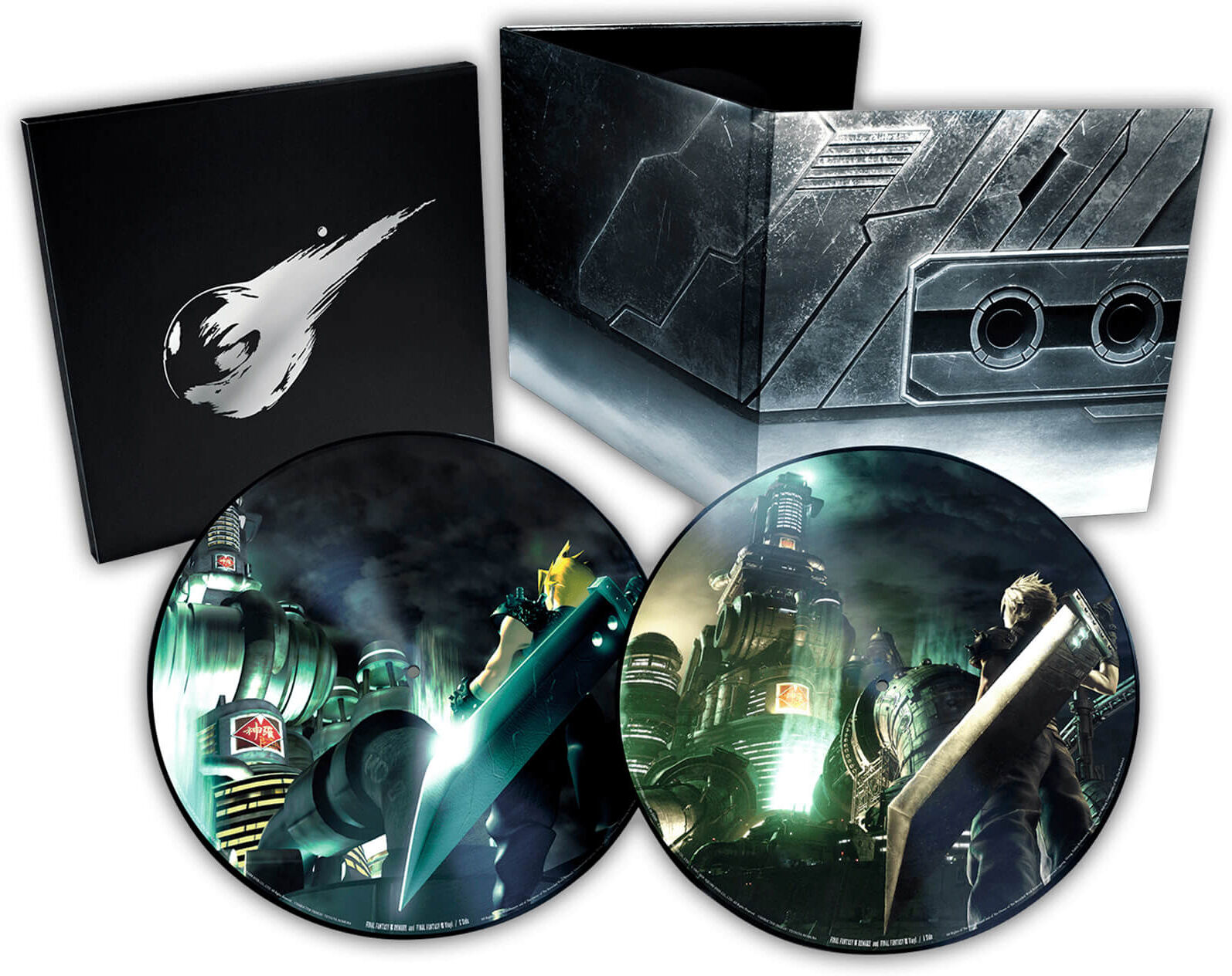 Sony Final Fantasy 7 Remake And Final Fantasy 7 LP Set Japanese Edition Sony Final Fantasy 7 Remake And Final Fantasy 7 LP Set Japanese Edition