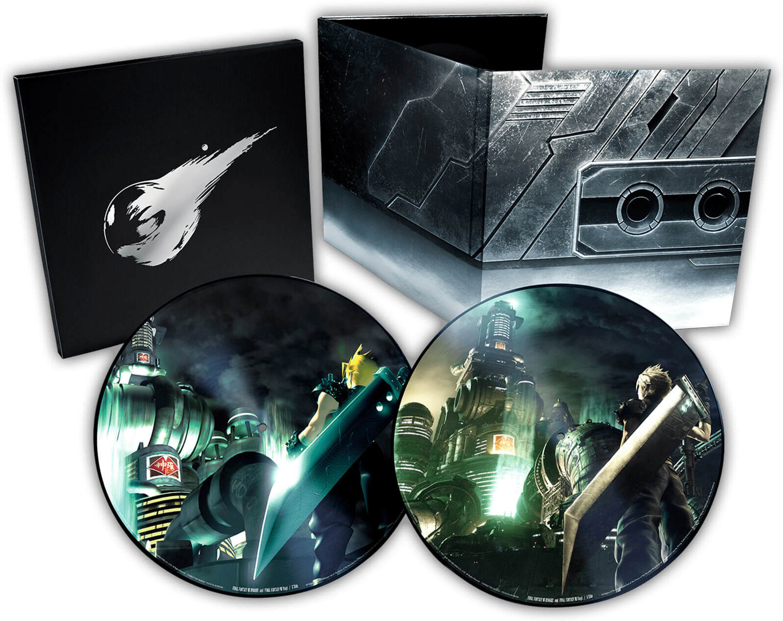 Sony Final Fantasy 7 Remake And Final Fantasy 7 LP Set Japanese Edition