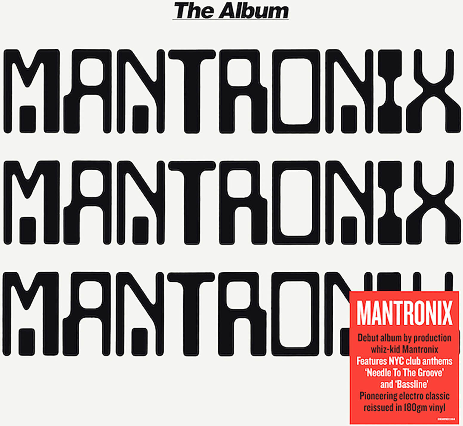 Demon Records Mantronix - The Album LP Demon Records Mantronix - The Album LP