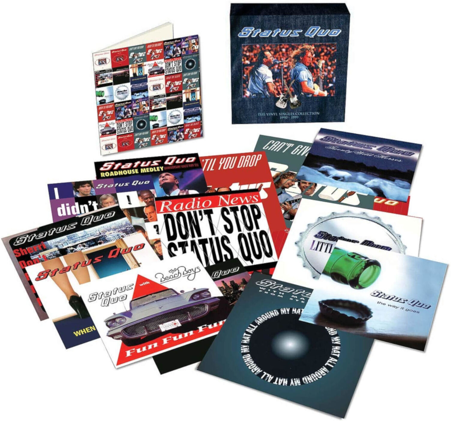 UMC Status Quo - The Vinyl Singles Collection:1990s 7  Single Box Set UMC Status Quo - The Vinyl Singles Collection:1990s 7  Single Box Set