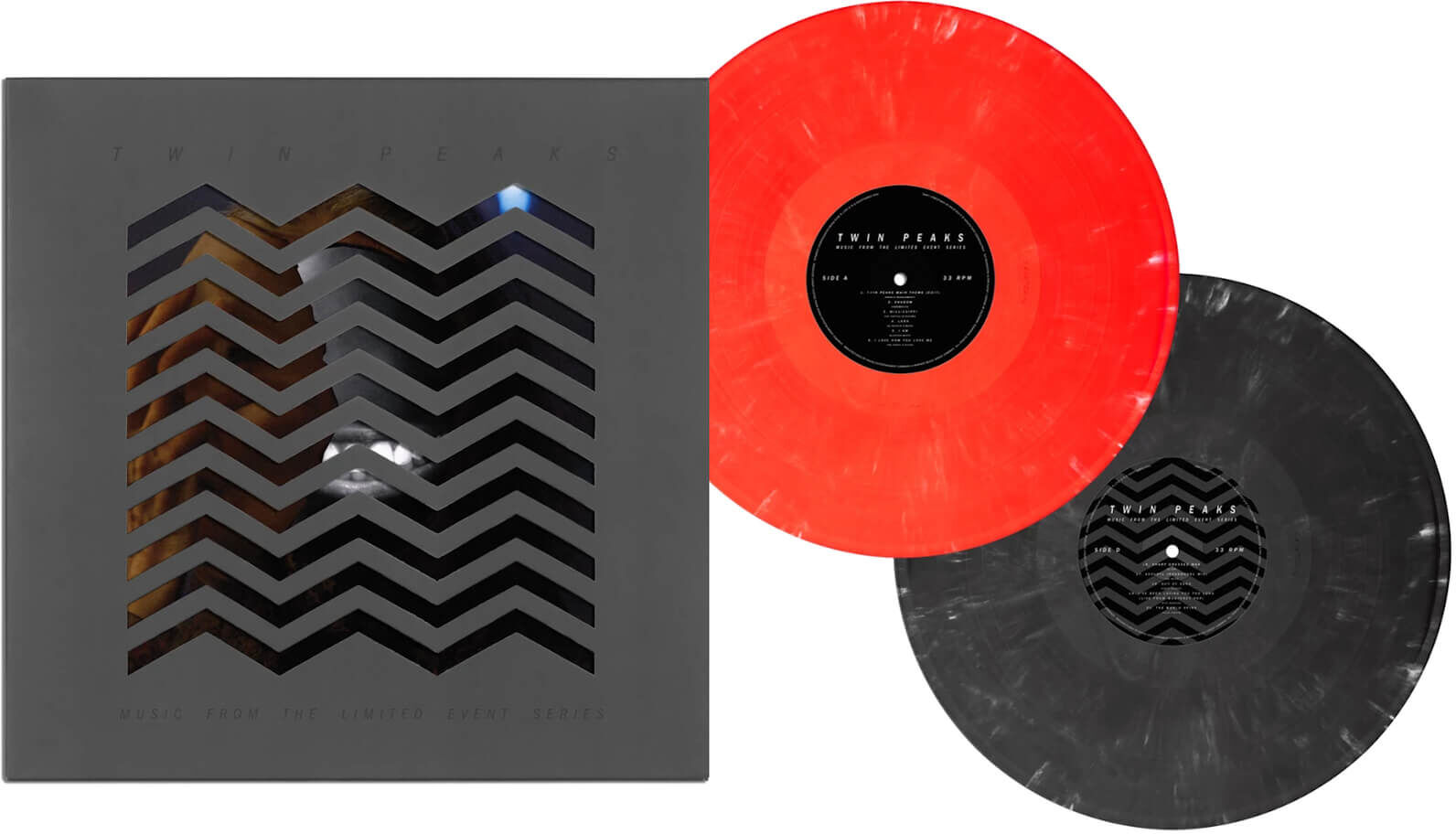 Death Waltz Recording Co. Death Waltz - Twin Peaks (Music From The Limited Event Series) 2x Colour LP Death Waltz Recording Co. Death Waltz - Twin Peaks (Music From The Limited Event Series) 2x Colour LP