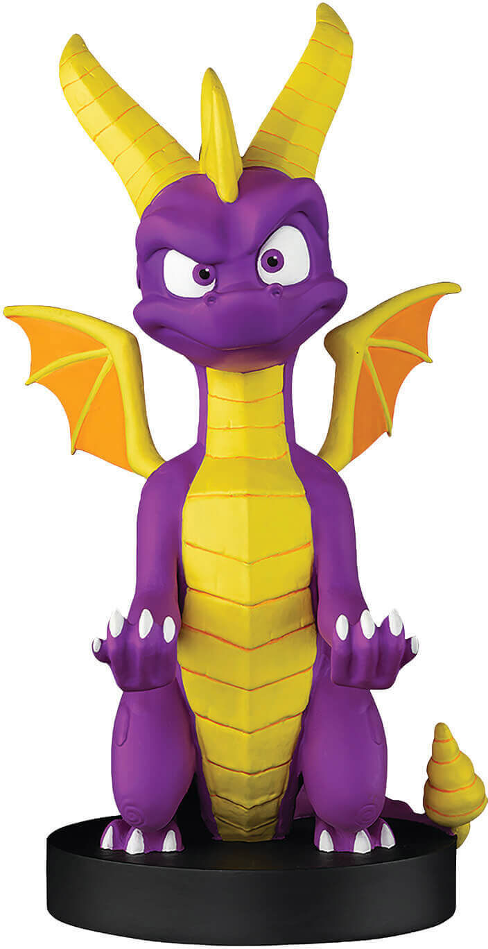 Cable Guys Objet de Collection Spyro le dragon Manette et Socle pour smartphone de 20,3 cm Cable Guys Objet de Collection Spyro le dragon Manette et Socle pour smartphone de 20,3 cm