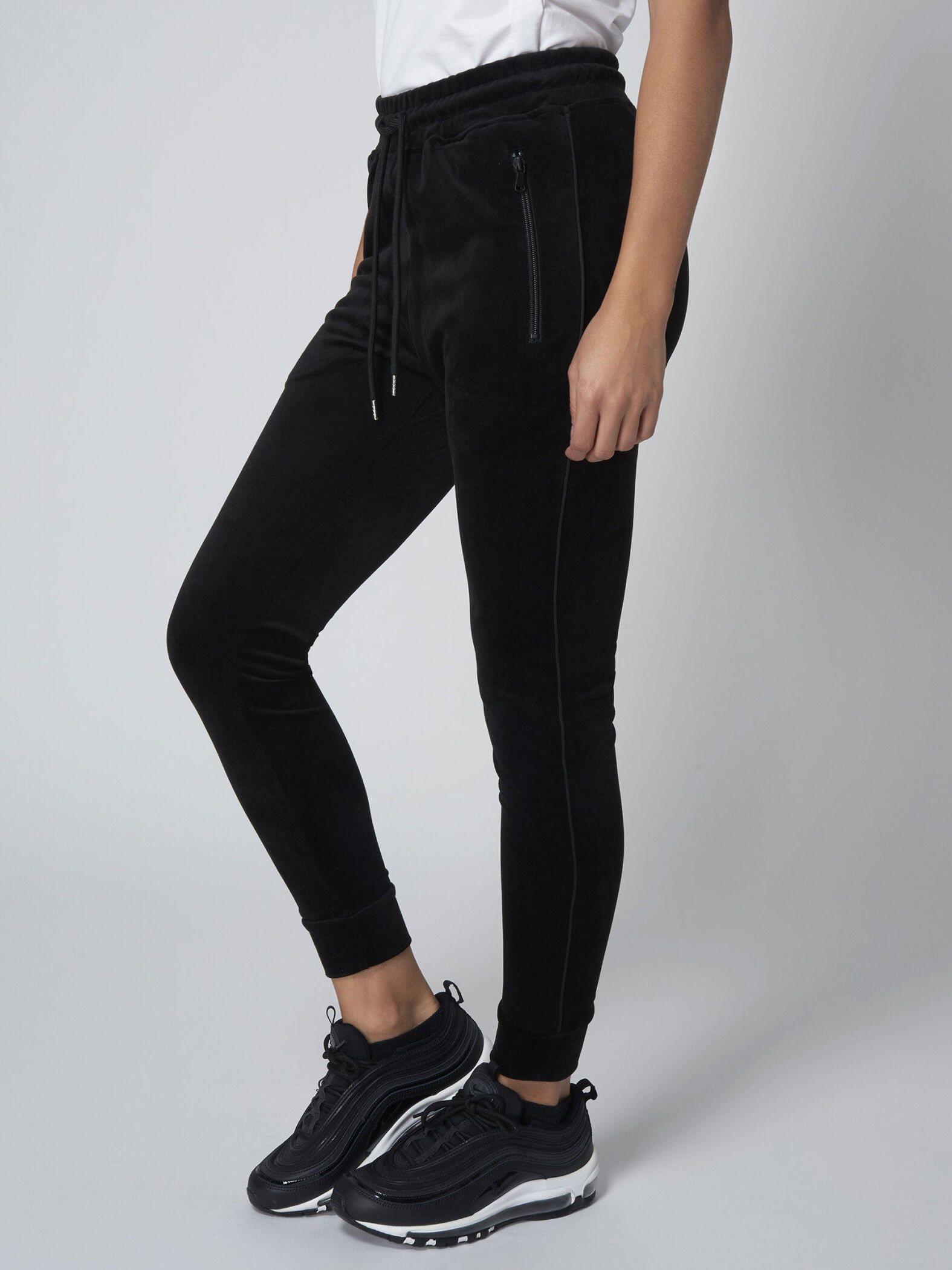 Project X Paris Pantalon de jogging velvet - Couleur - Noir, Taille - L