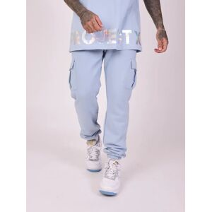 Project X Paris Bas de jogging ecriture irisee - Couleur - Bleu Ciel, Taille - S