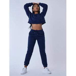 Project X Paris Bas de jogging basic elastique - Couleur - Bleu nuit, Taille - M