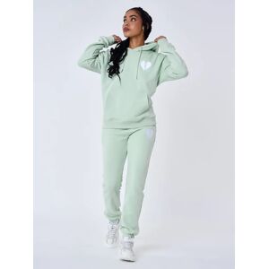 Project X Paris Bas de Jogging c?ur brise - Couleur - Vert d'eau, Taille - S