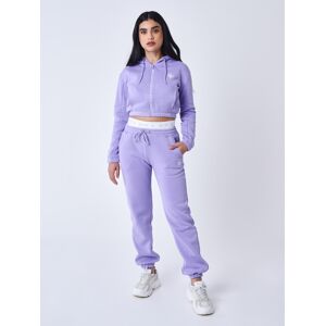 Bas de jogging a elastique - Couleur - Lilas, Taille - L