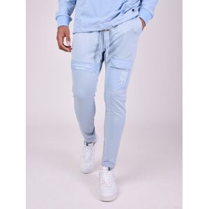 Project X Paris Bas de jogging bi-matière - Couleur - Bleu Ciel, Taille - S